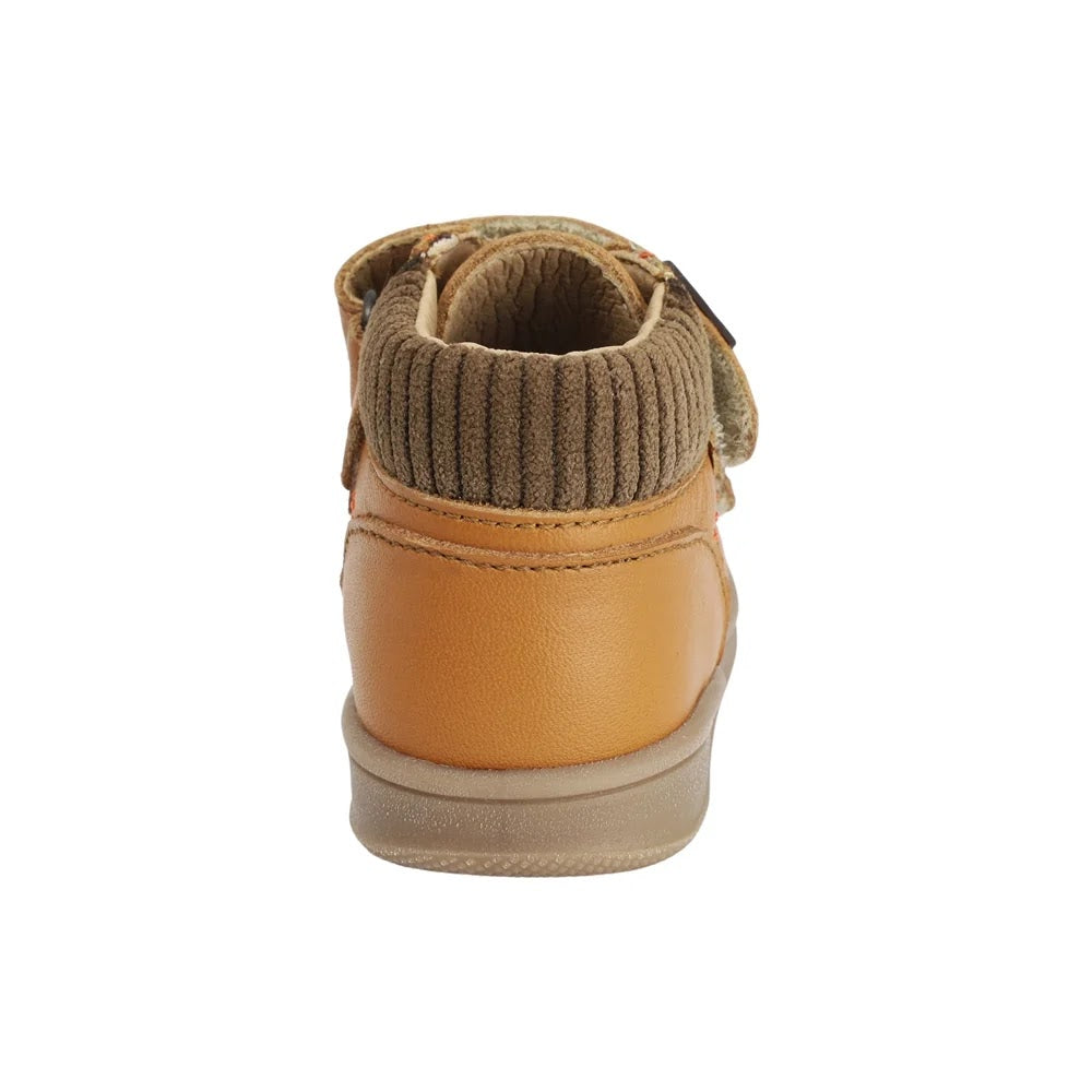 ZAPATO MIEL PARA BEBE DOBLE VELCRO
