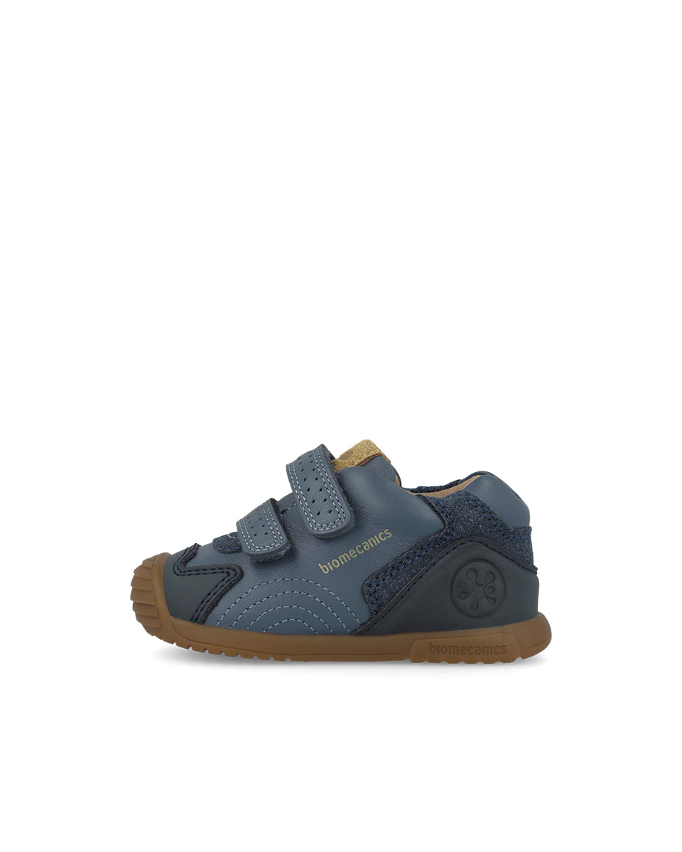 ZAPATO NIÑO SUELA LIGA DOS VELCROS