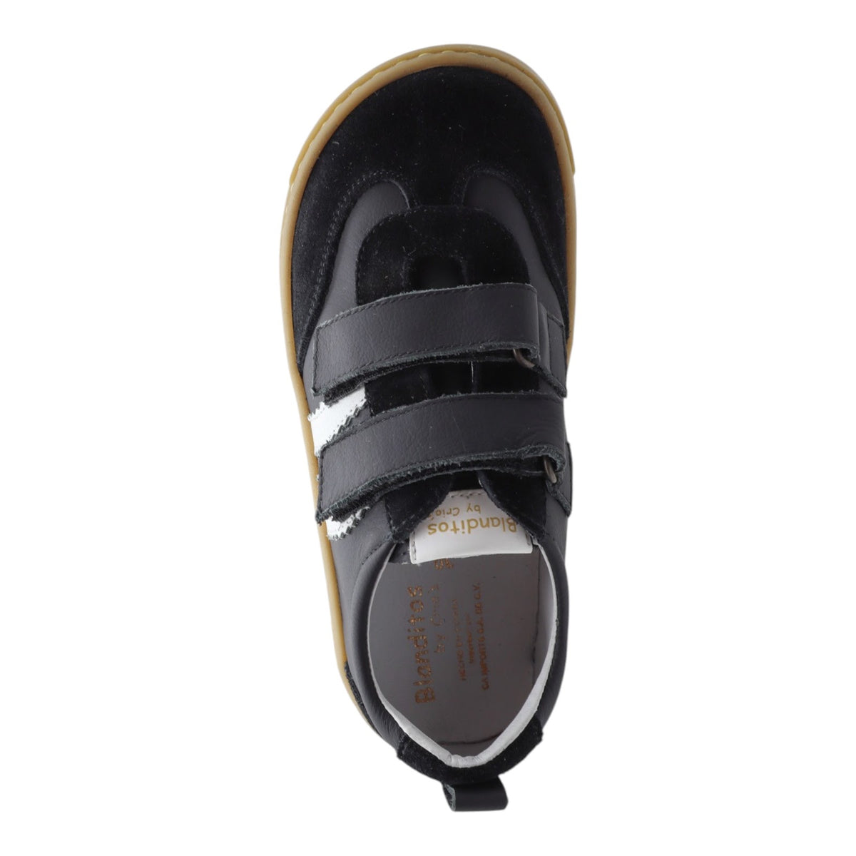 Zapato Deportivo Barefoot Blanditos Color Negro Para Niña
