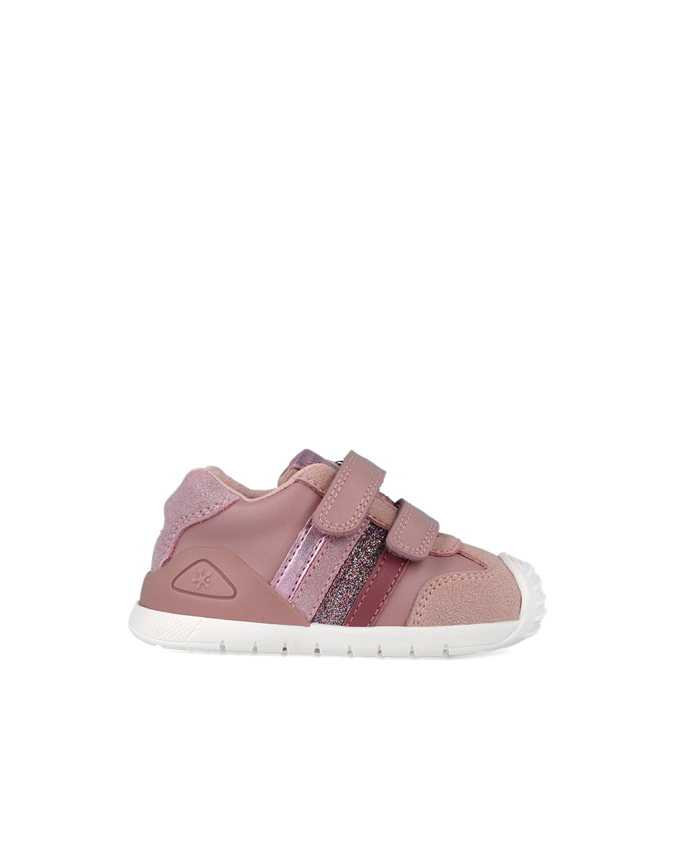 Zapatos Biomecanics Rosas con Gliter para Bebé