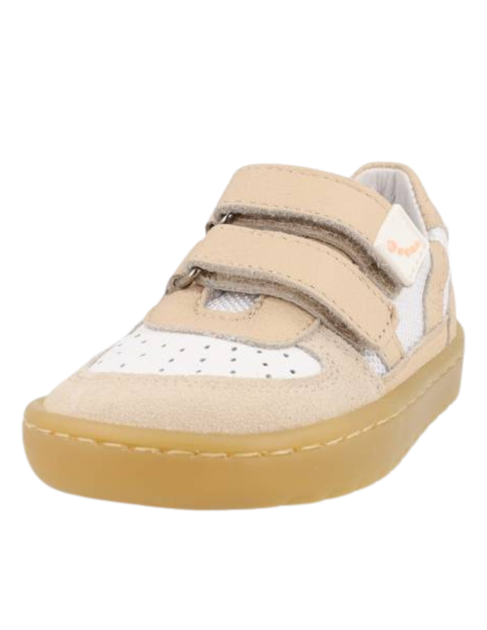 Zapato Blanditos Barefoot Suela Liga Beige para Niña