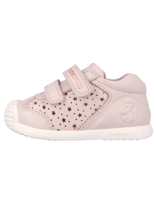 Zapato Biomecanics Cotton Velcro Doble Calado para Bebe
