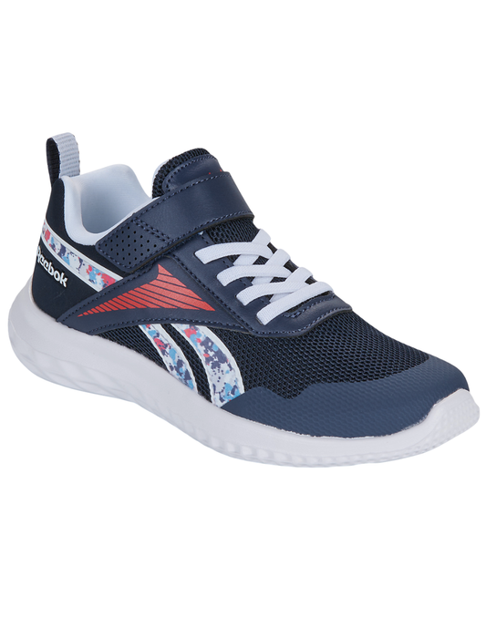 Tenis Reebok Rush Runner 5 Elastic Lace Blancos para Niño