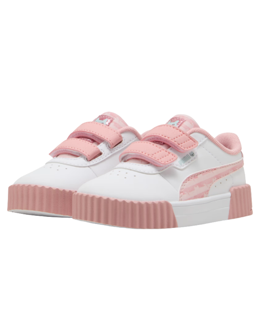 Tenis Puma Carina 3.0 Gabby's Dollhouse V Inf Blancos para Niña