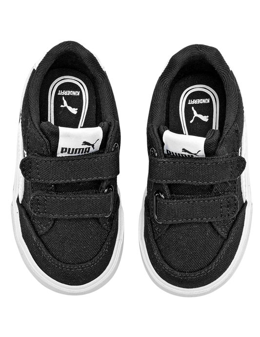 Tenis Puma Court Classic Vulc FS V Inf Negros para Niño