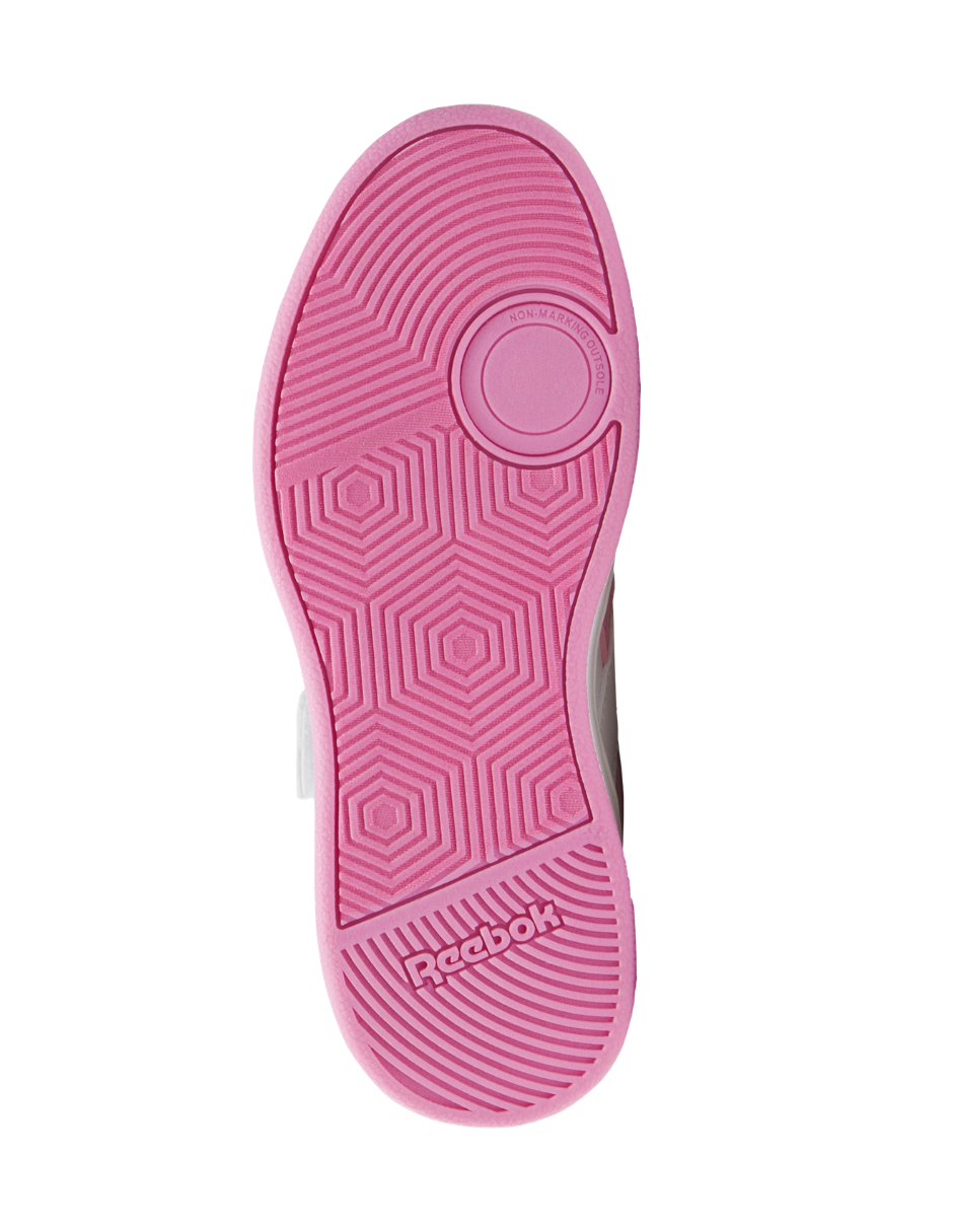 Tenis Reebok Court Advance Elastic Lace & Top Strap Blancos para Niña
