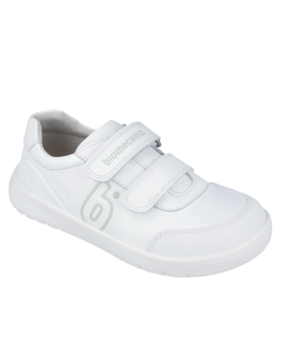 Zapato Biomecanics Escolar / Deportivo Blancos para Niños(Unisex)