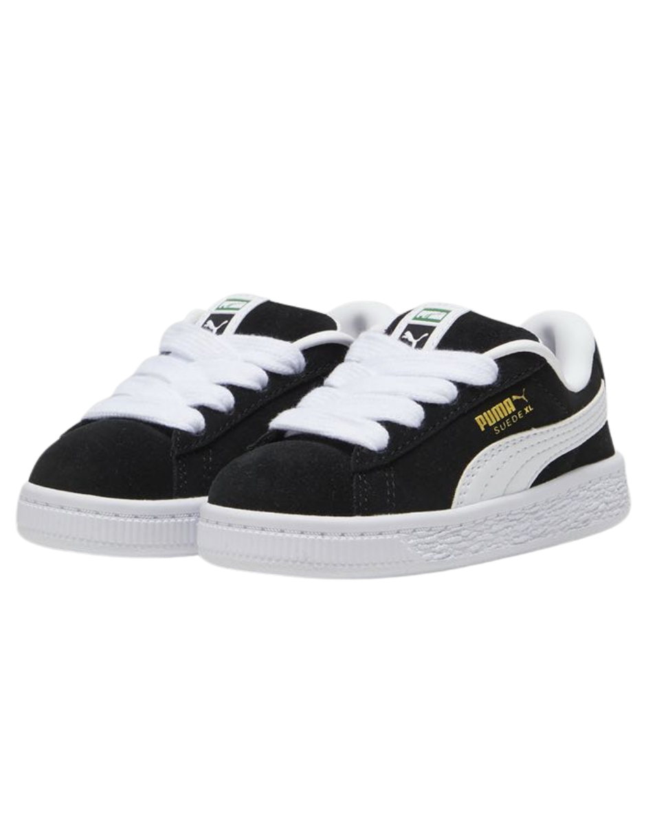 Tenis Puma Suede Xl Ac Inf Negros para Niña