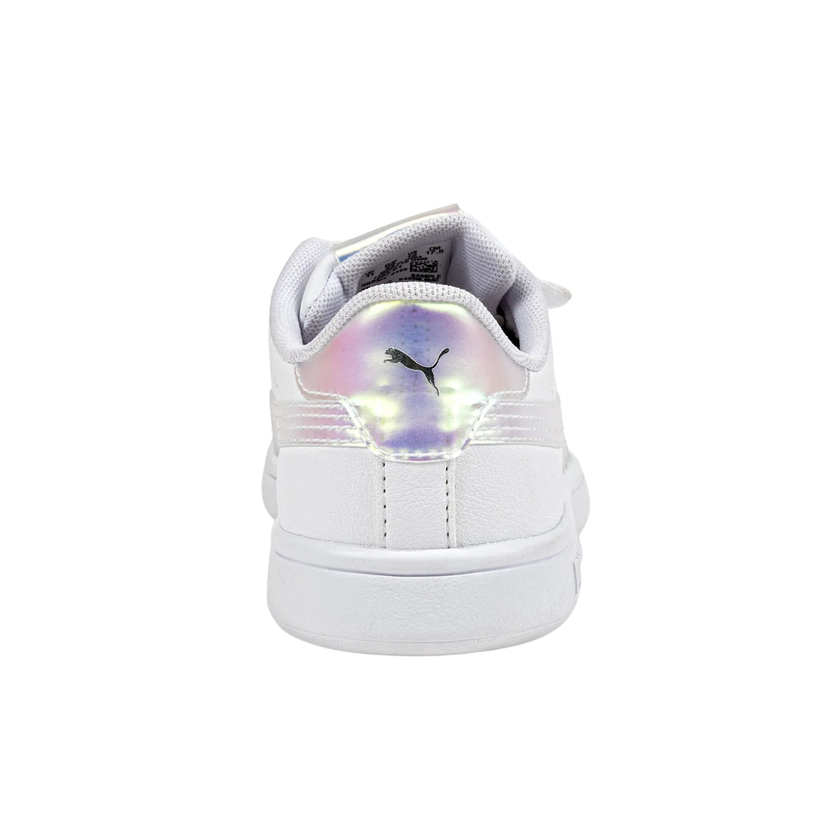 Tenis Niña Smash 3.0 Holo Blanco – PUMA