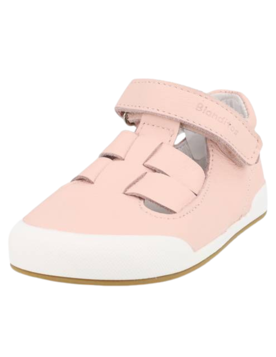 Sandalia Blanditos Barefoot Basica Rosas para Niña