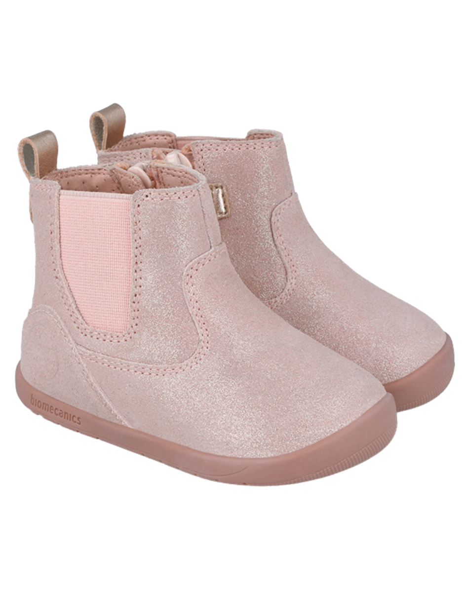 Botin Biomecanics Wider Resortes Rosas para Niña