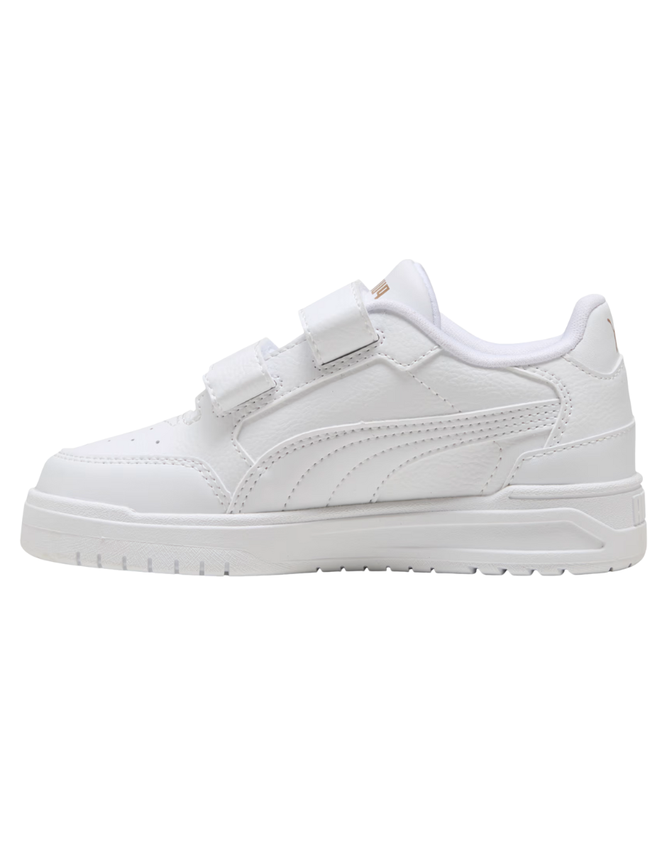 Tenis Puma Shuffle Downtown Lo V Ps Blancos para Niña