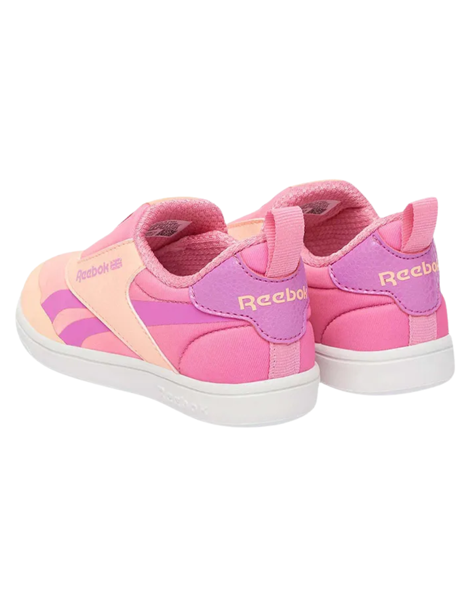 Tenis Reebok Club C Revenge Slip-on Rosas para Niña
