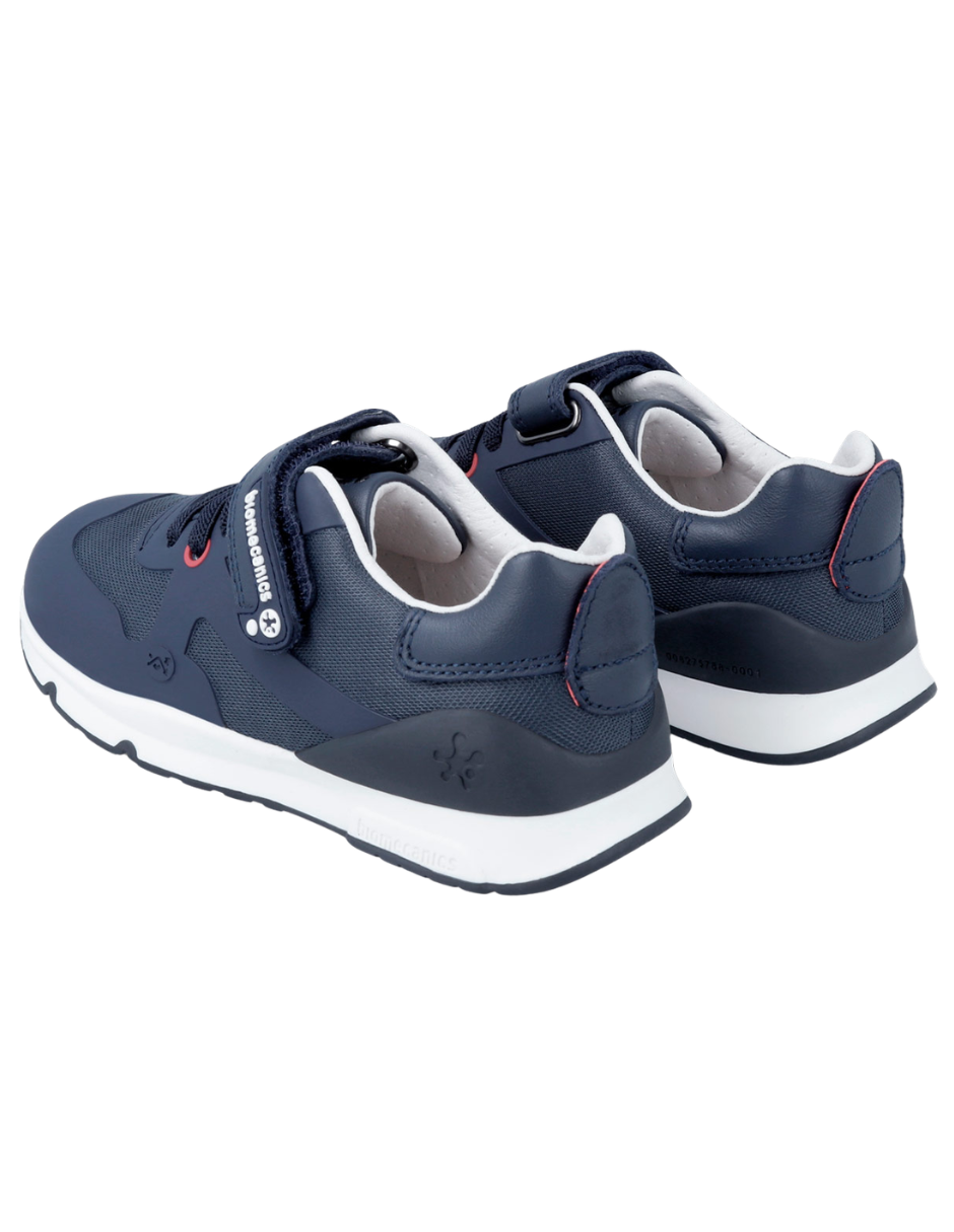 Zapato Deportivo Biomecanics Ocean con Velcro/Resorte para Niño