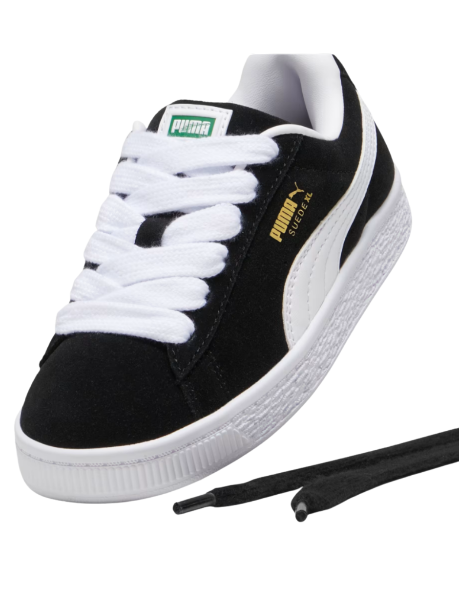 Tenis Puma Suede Xl Ps Negros para Niña
