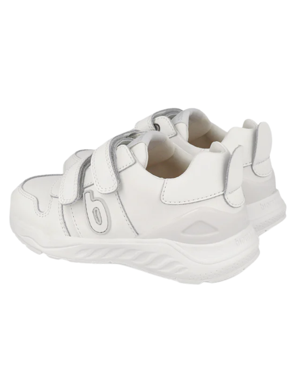 Zapato Biomecanics Deportivo Basico Blancos para Niños(Unisex)