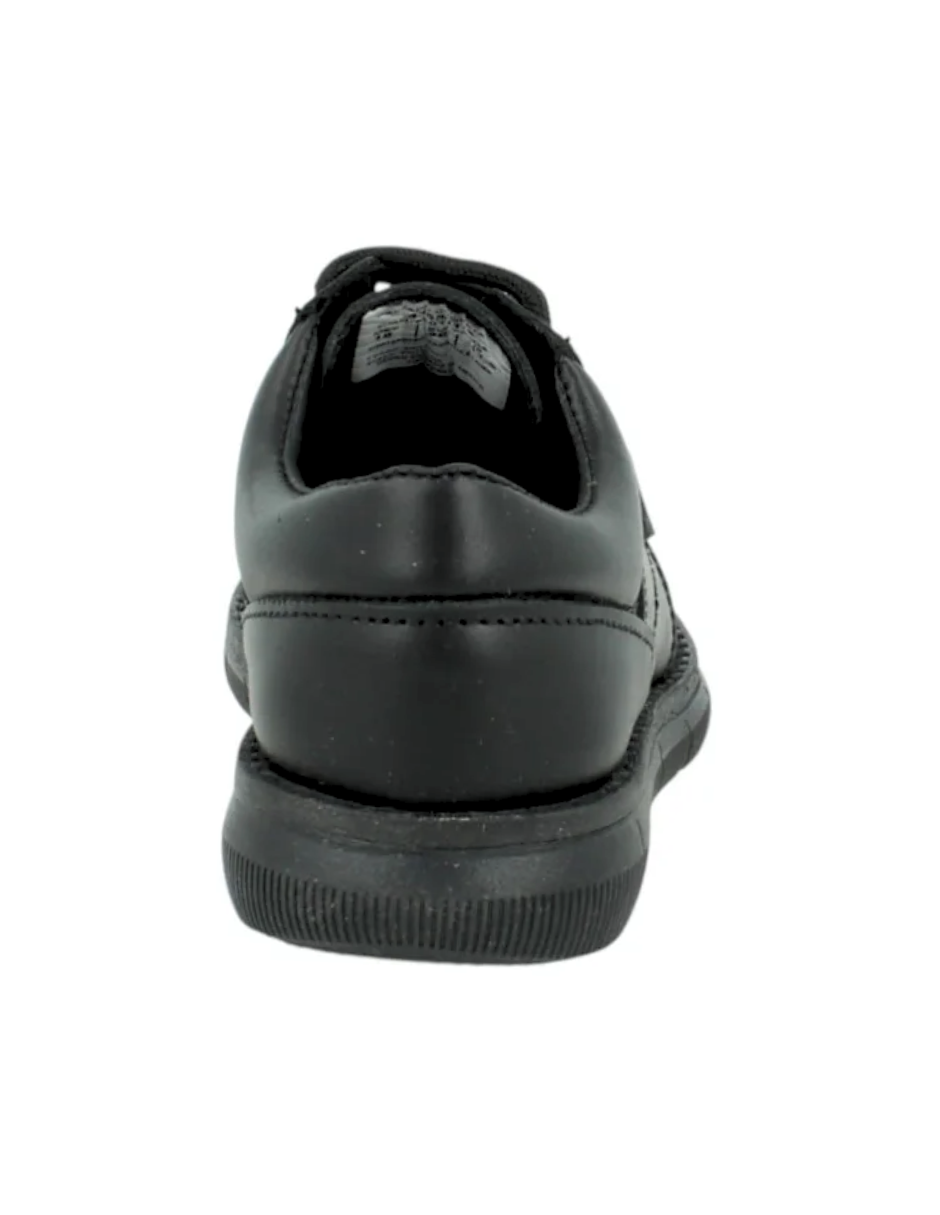 Zapato Coqueta Escolar Agujeta Negros para Niño