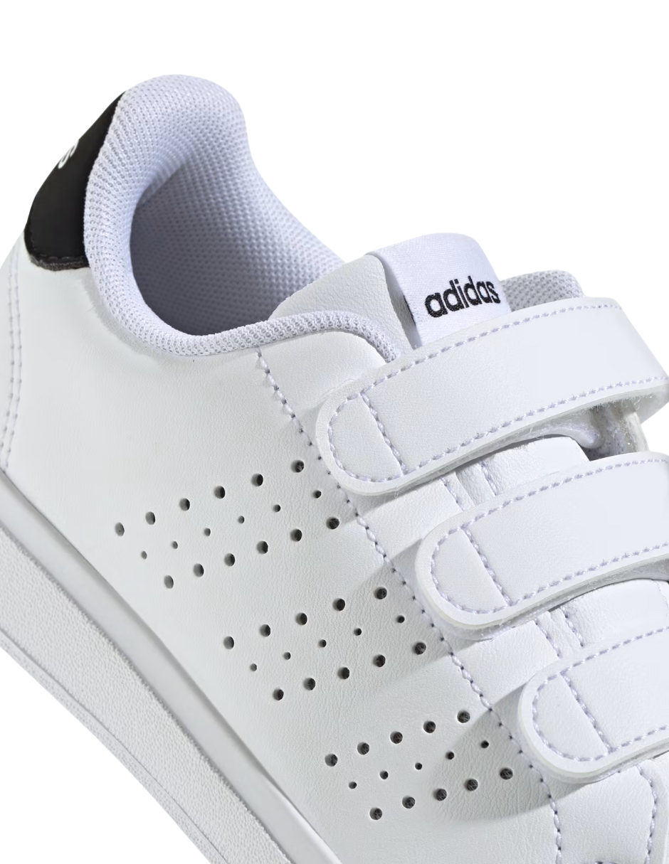 Tenis Adidas Advantage Base 2.0 Blanco para Niño