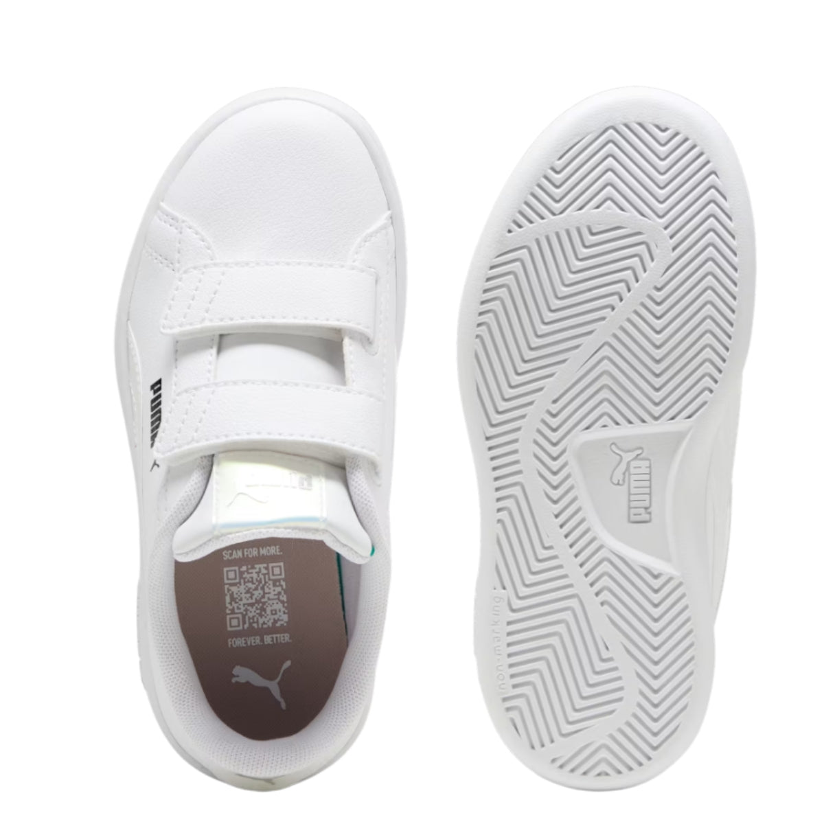 Tenis Puma Smash 3.0 Holo para Niña