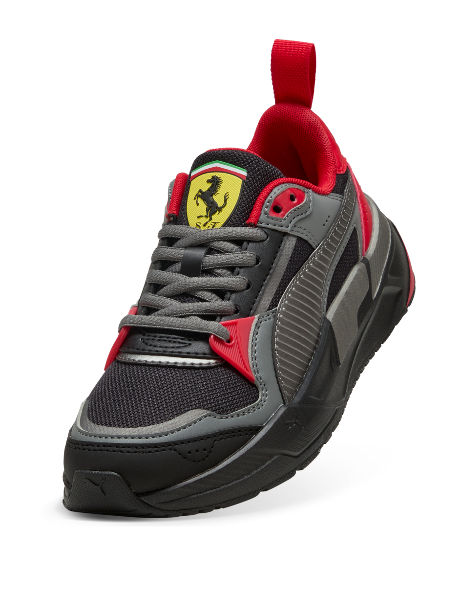 Tenis Puma Ferrari Trinity 2 Jr Negro para Niño