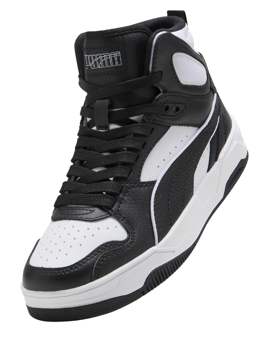 Tenis Puma Rbd Break Mid JR Negros para Niño