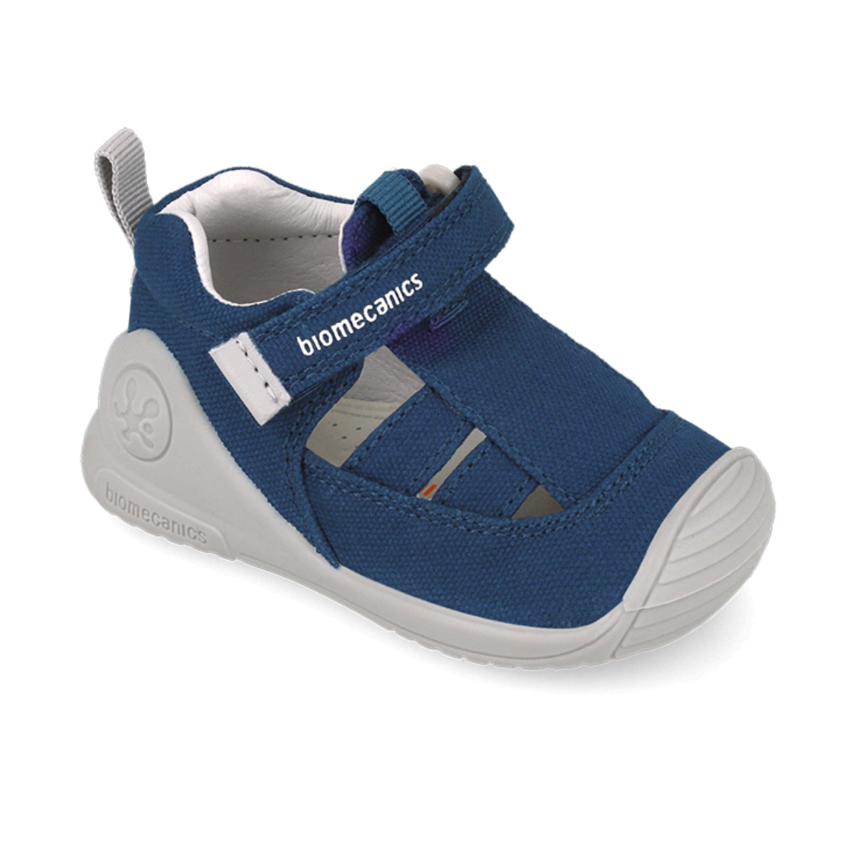 Sandalias Biomecanics Azul con Velcro para Bebé