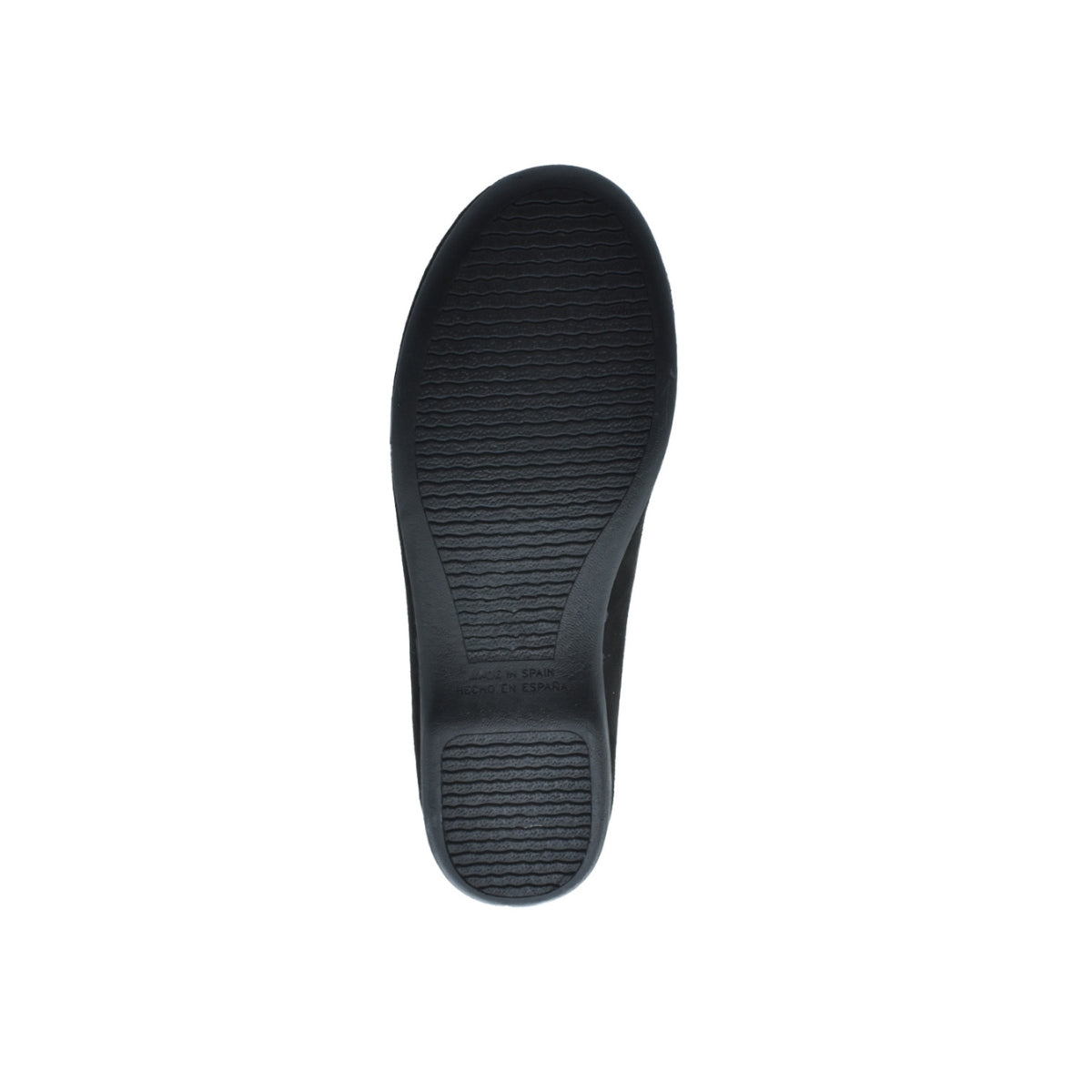 Balerinas Tokolate en Serratex Negro con Lazo para Niña