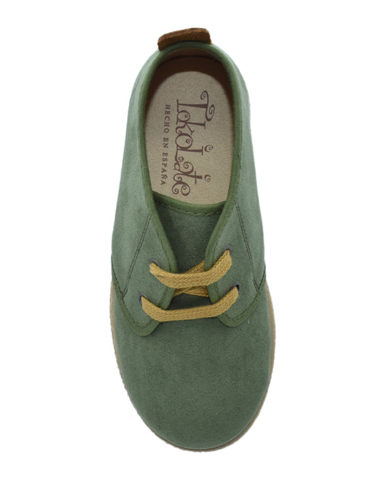 Bota Niño /Bluche / Serratex Café -Tokolate