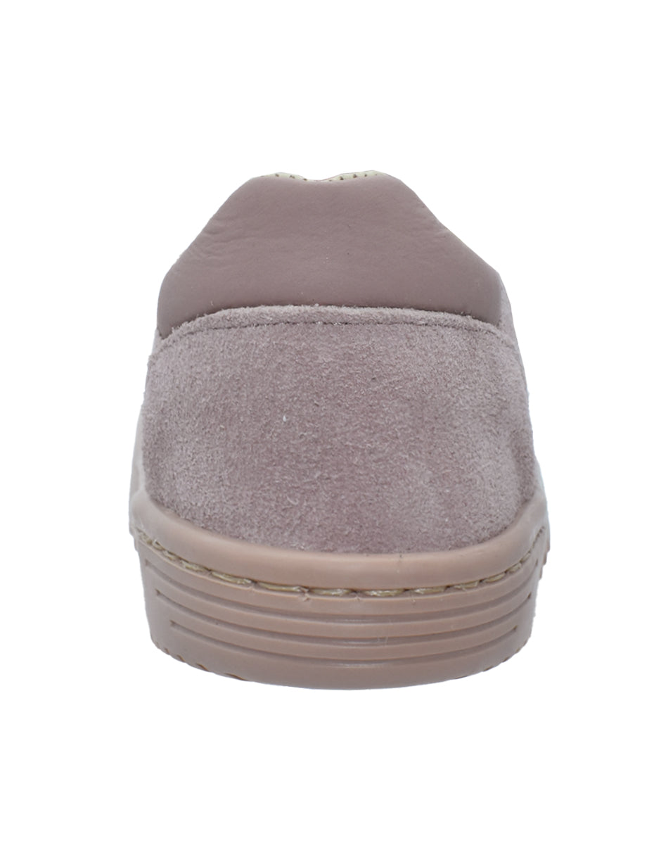 Zapato Barefoot Niña Deportivo Resorte Rosa -Blanditos