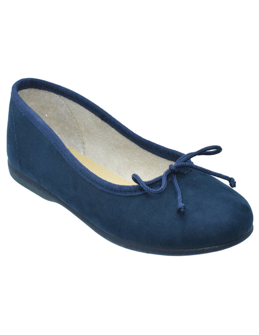 Zapato Niña/Balerina Cordon/Se Azul -Pekis