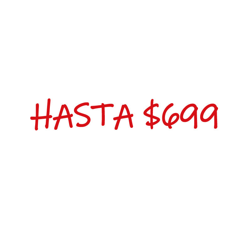Hasta $699