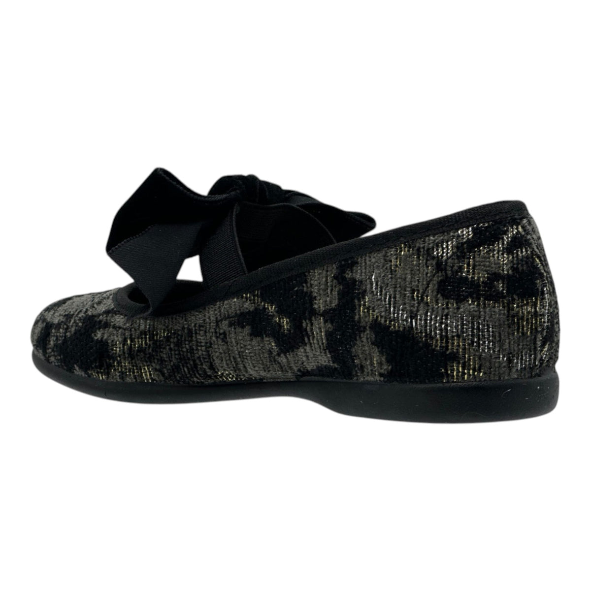 ZAPATO NIÑA VESTIR / MOÑO / TERCIOPELO