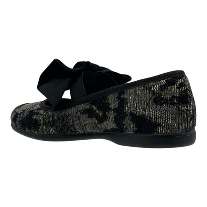 ZAPATO NIÑA VESTIR / MOÑO / TERCIOPELO