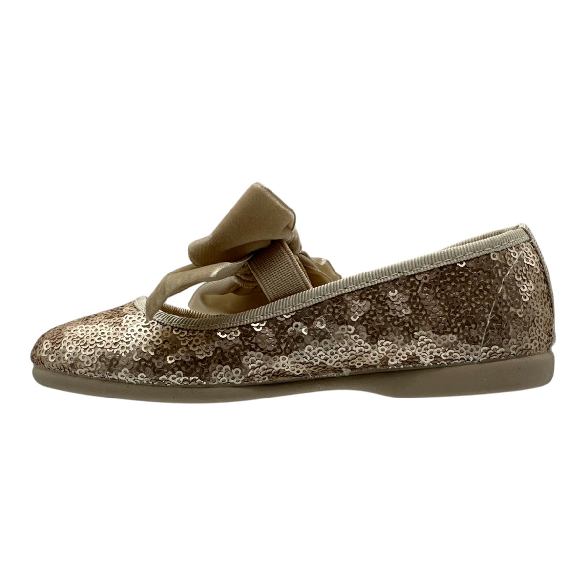 ZAPATO NIÑA VESTIR / MOÑO / TERCIOPELO