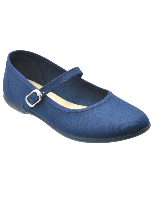 Zapato Pekis MJ Hebilla pique Azul Marinos para Niña