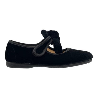 ZAPATO NIÑA BANDA MOÑO/TERCIOPELO