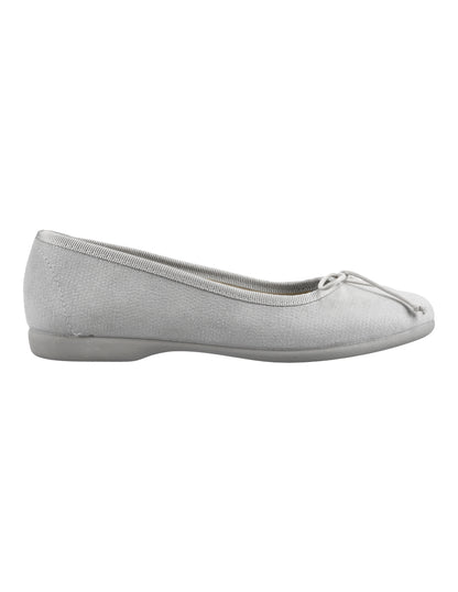 Zapato Tokolate Balerina /turia Plata para Niña