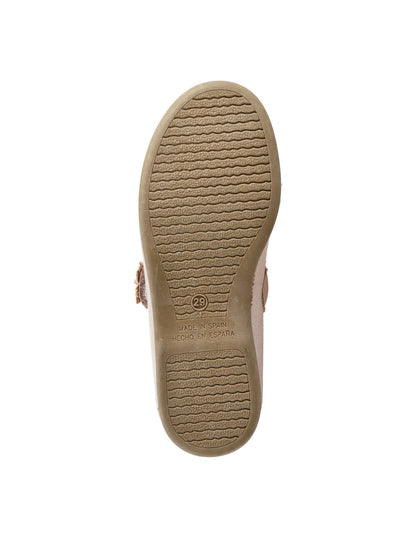 Zapato Tokolate Mercedes Correa/turia Rosas para Niña