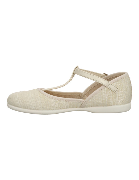 Zapato Tokolate Hebilla/pala/amalfi Beige para Niña