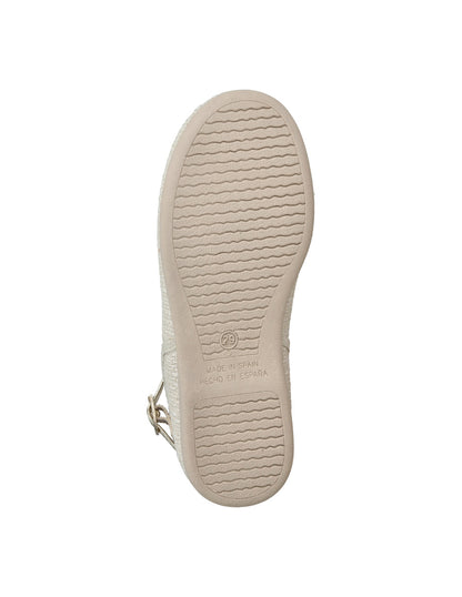 Merceditas Tokolate Hebilla/pala Baja Beige para Niña