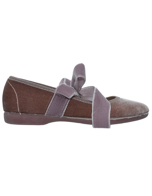 Zapato Niña / Salón Lazo/Terci Rosa -Tokolate