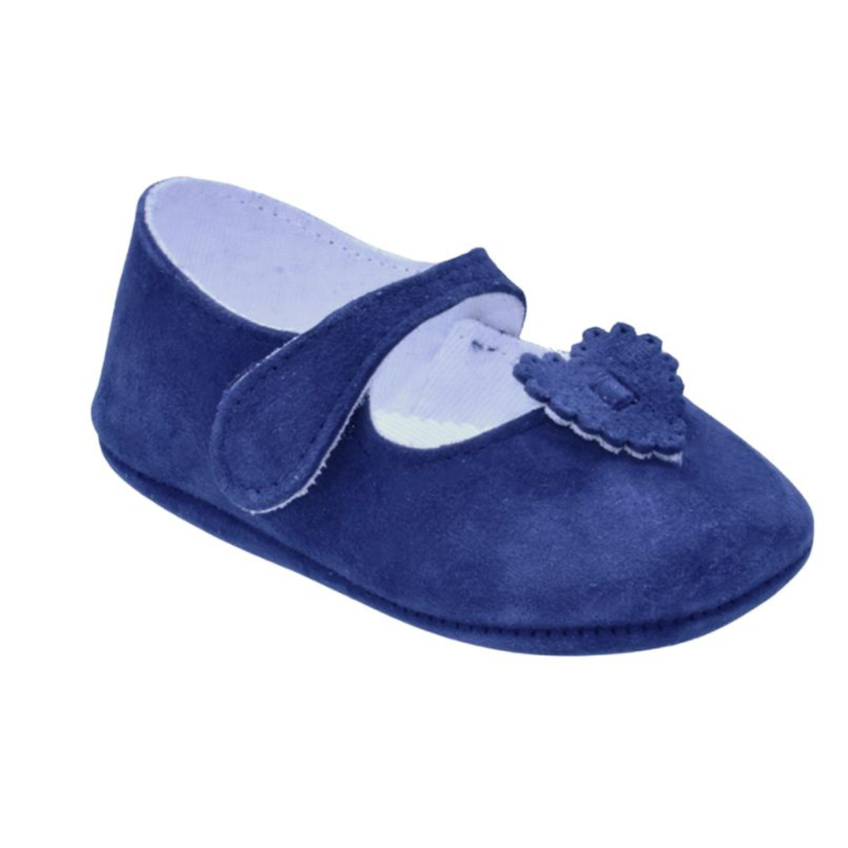 Zapato Bebe Gamuza Azul - Pekis