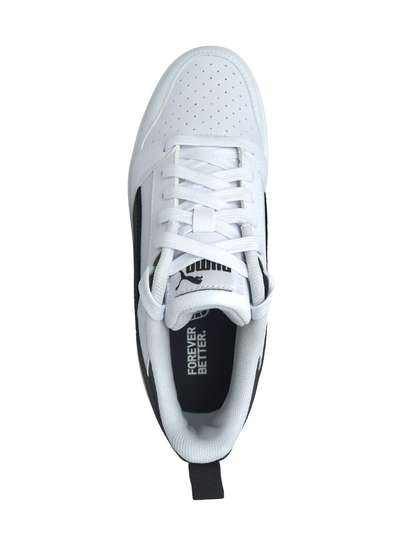 Tenis Puma Rebound V6 LO JR Blancos para Niño