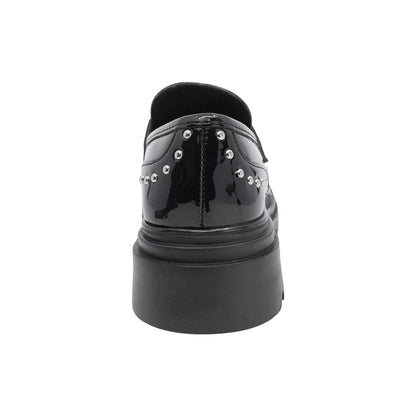 MOCASIN NEGRO PARA NIÑA CHAROL ESTOPEROLES