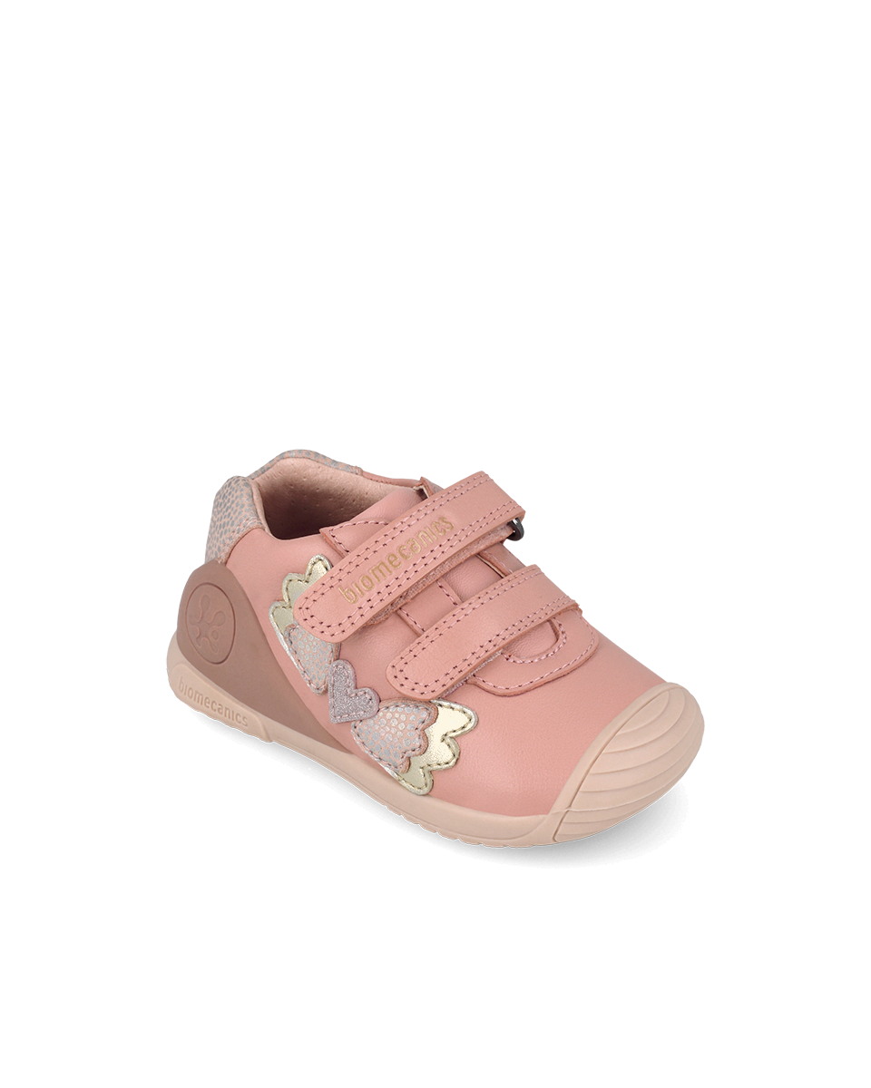 ZAPATO NIÑA CASUAL PETALOS DOS VELCROS