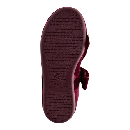 ZAPATO NIÑA VALENCIANA CINTAS/TERCIOPELO