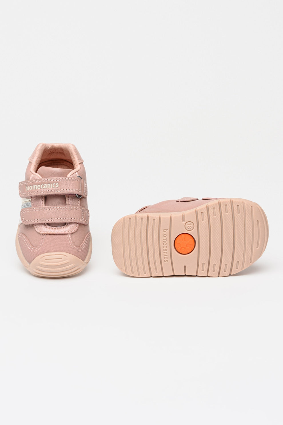 ZAPATO NIÑA FRANJAS DOS VELCROS