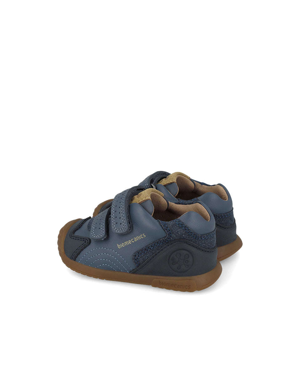 ZAPATO NIÑO SUELA LIGA DOS VELCROS