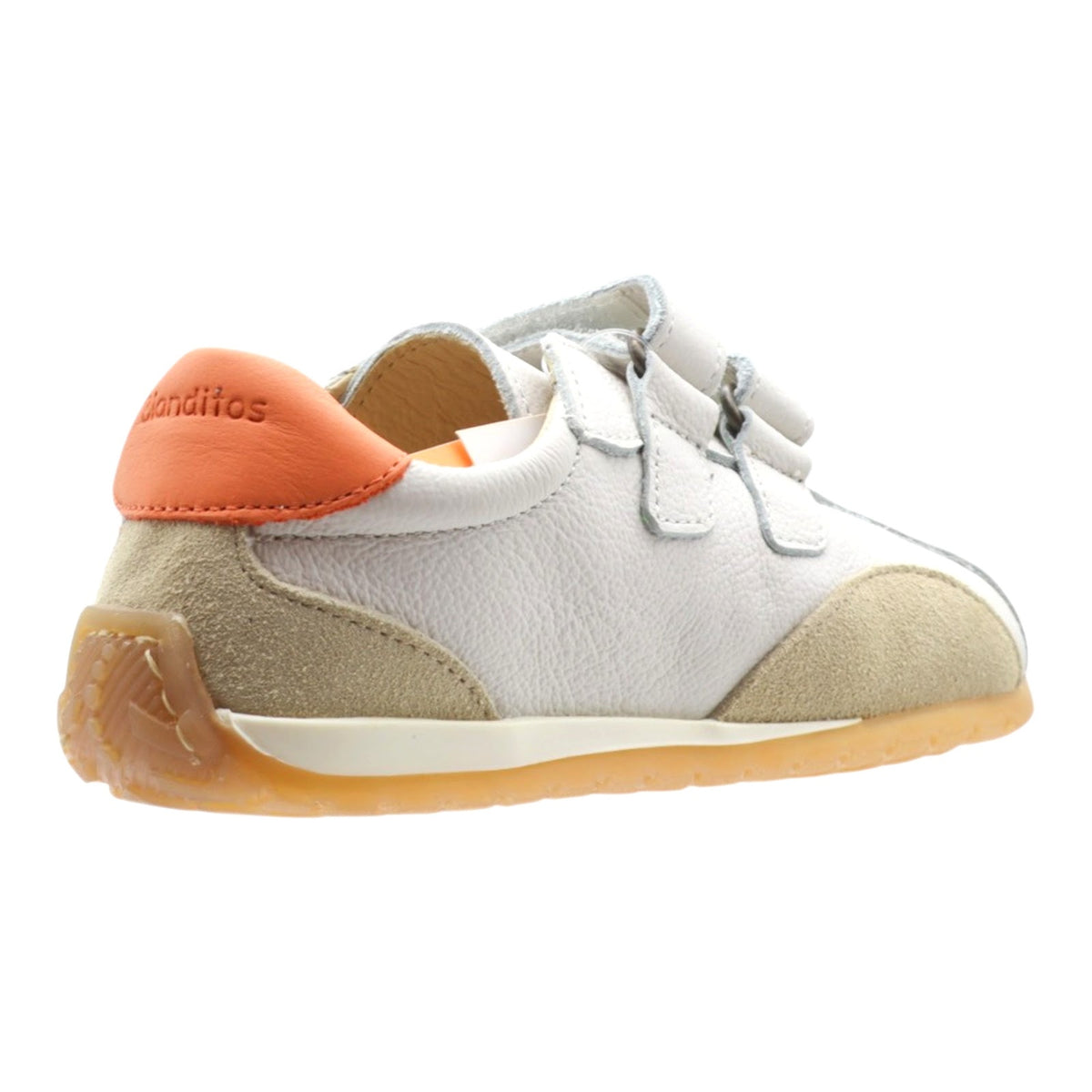 Zapato Deportivo Barefoot Blanditos Color Talco Para Niña