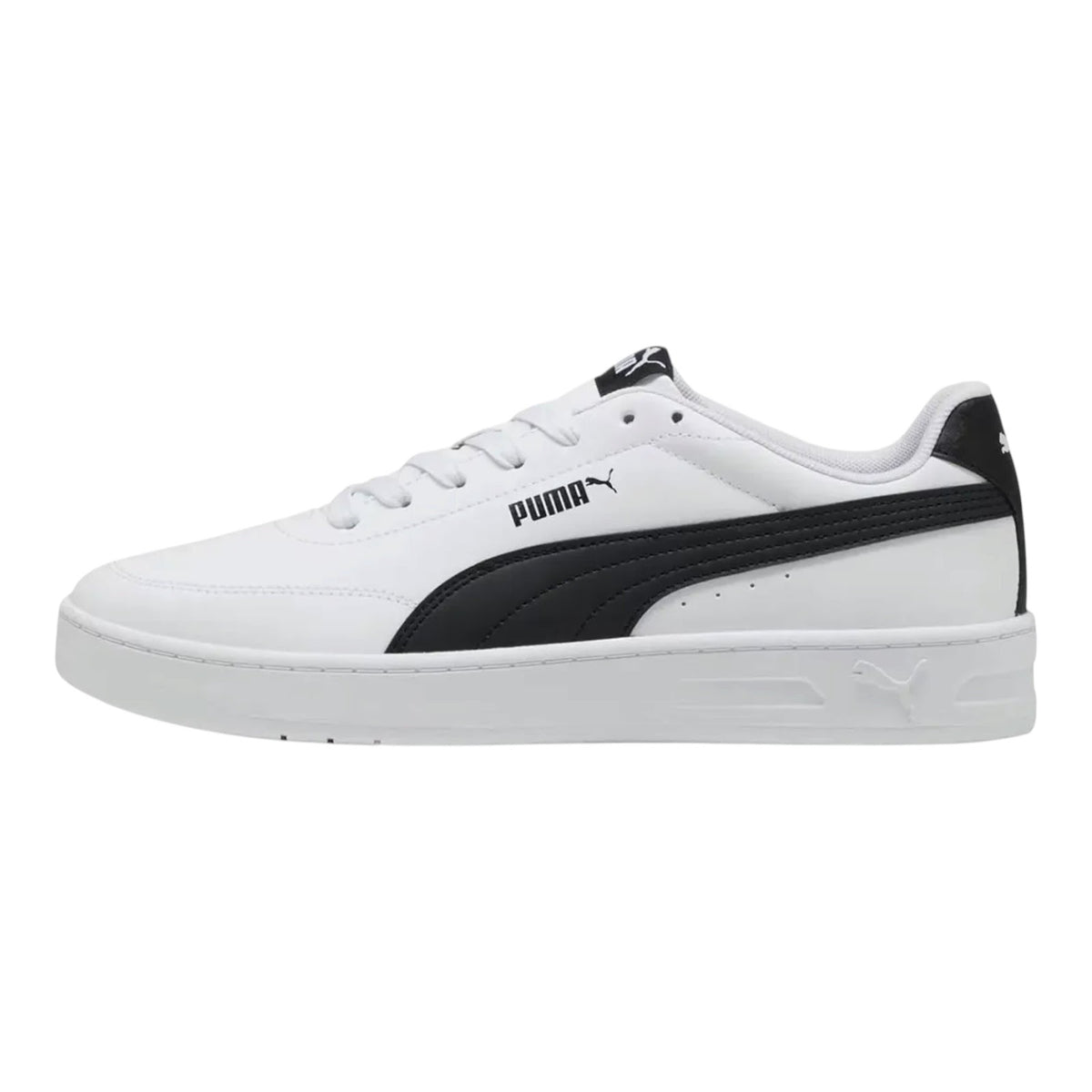 Tenis PUMA Court Classic Clean Color Blanco Para Hombre